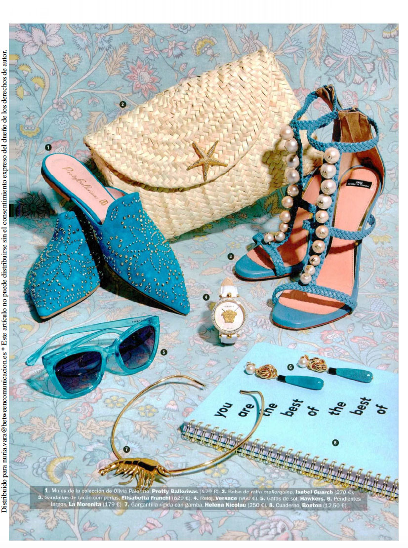 Llata Clutch de Isabel Guarch en Cosmopolitan Junio