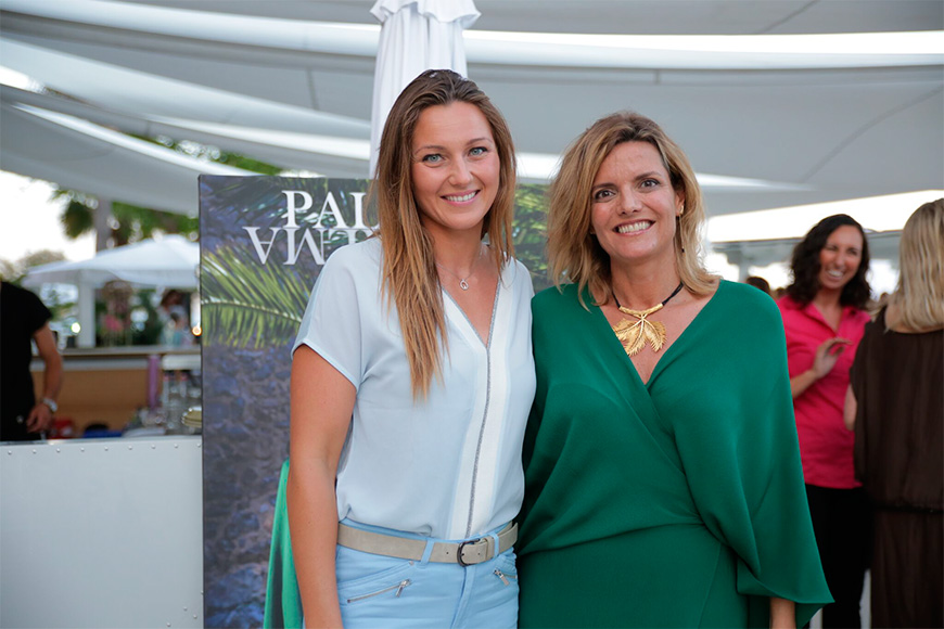 Isabel Guarch con Sybilla
