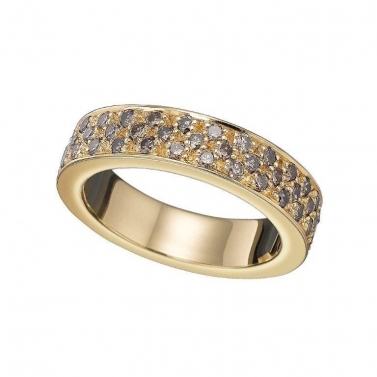 ISABEL GUARCH ANILLO COLORS ORO Y BRILLANTES