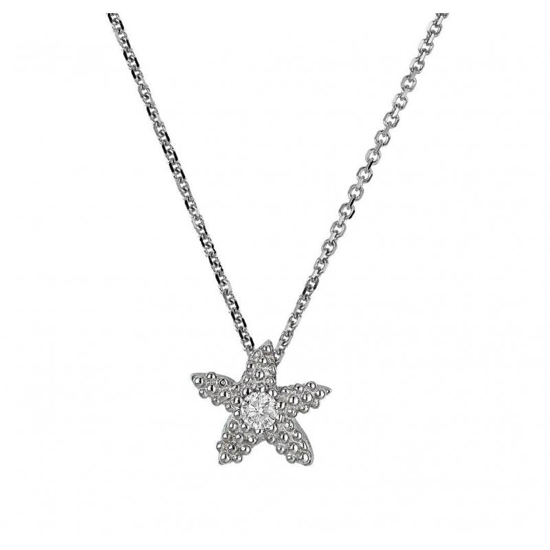 ESTEL WHITE GOLD AND DIAMOND NECKLACE
