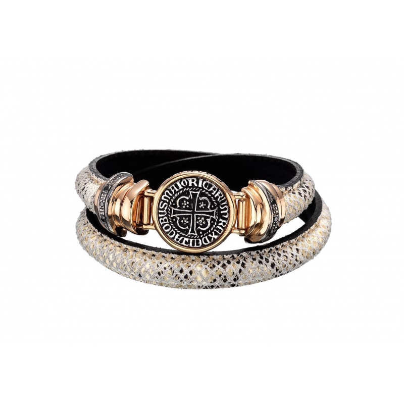 REIAL STERLING SILVER AND DIAMOND BRACELET