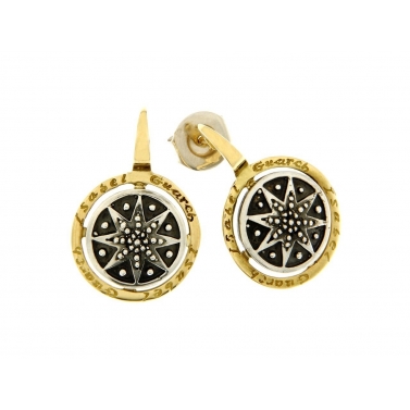 Pendientes de plata de ley...
