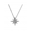 COLLAR VENTS ORO BLANCO Y DIAMANTE