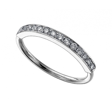 ANILLO ORO BLANCO CON DIAMANTES BLANCOS