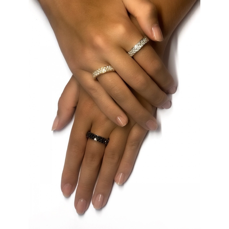 ISABEL GUARCH COLORS GOLD AND DIAMONDS RING