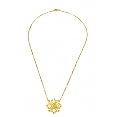 COLLAR LLUM PEQUEÑO DORADO
