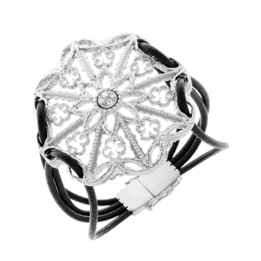 Brazalete Llum con brillantes