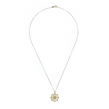 COLGANTE LLUM PEQUEÑO ORO