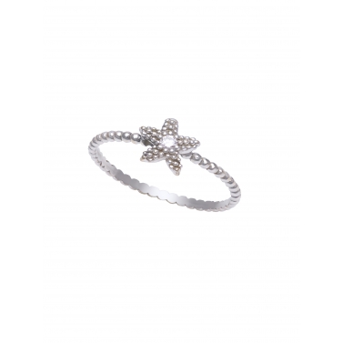 ANILLO ESTEL ORO BLANCO Y...