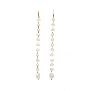 ISABEL GUARCH PENDIENTES ORO Y PERLA