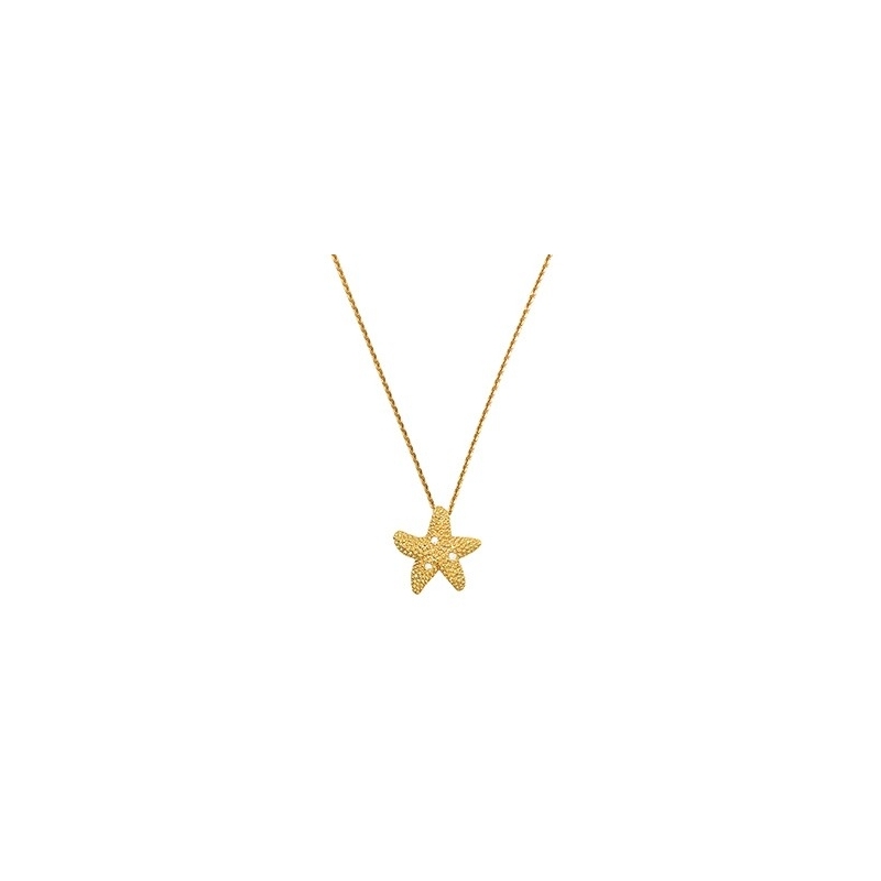 Estel Yellow gold pendant