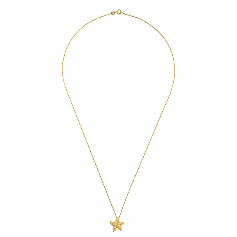 Estel Yellow gold pendant