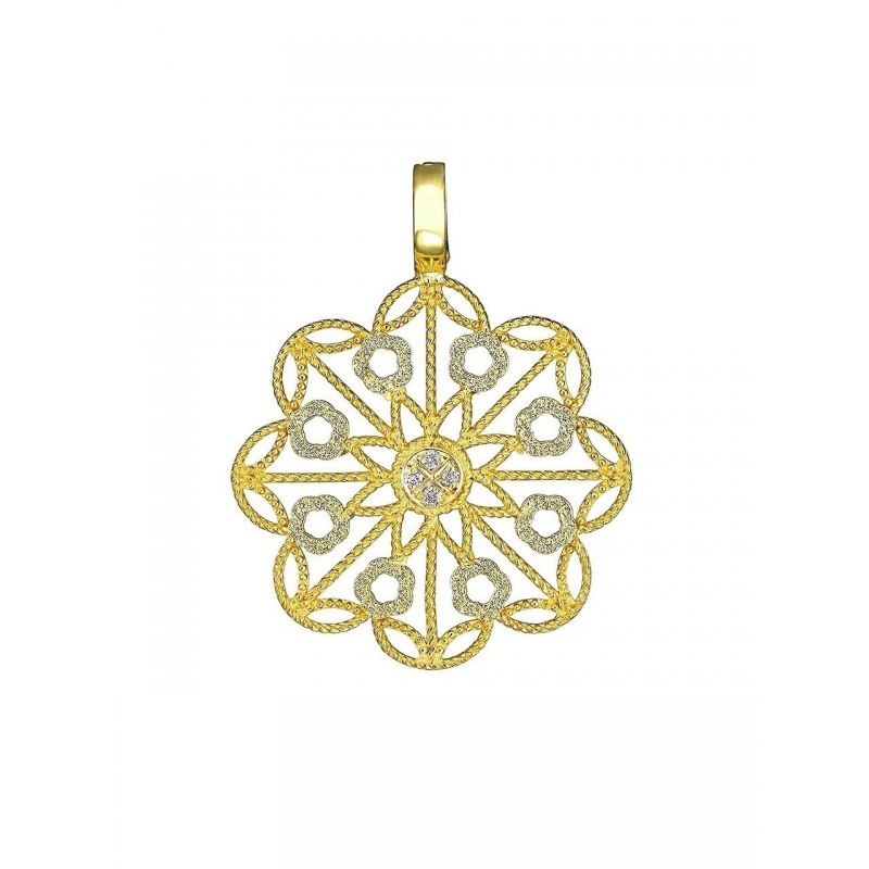 COLGANTE MEDIANO LLUM CON BRILLANTES COLGANTE MEDIANO LLUM CON BRILLANTES