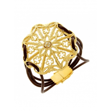 BRAZALETE LLUM ORO Y BRILLANTES