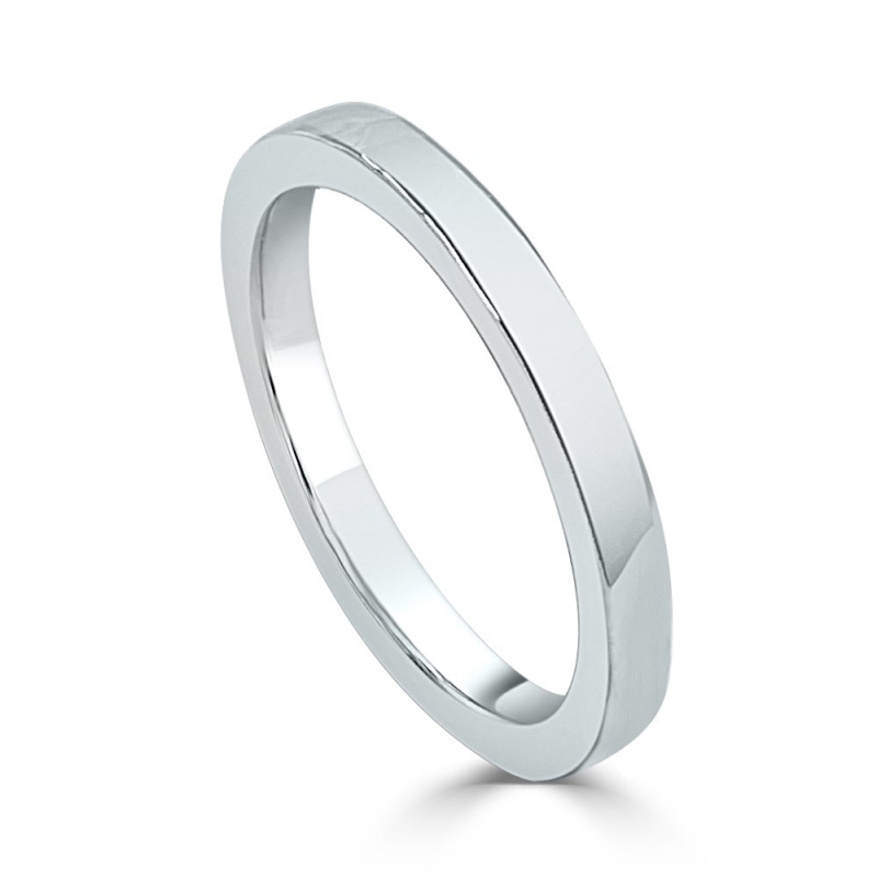 WHITE GOLD WEDDING RING