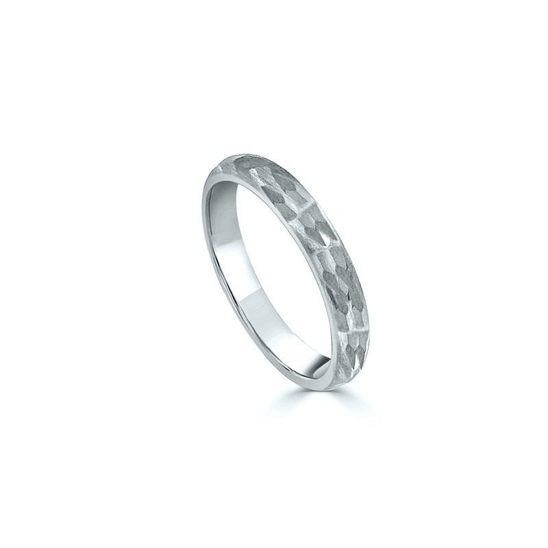 ISABEL GUARCH GOLD MARTELE WEDDING RING