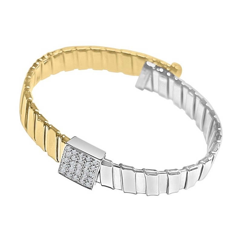 ISABEL GUARCH GOLD AND DIAMONDS BRACELET