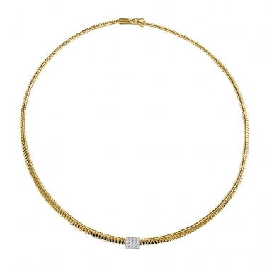 ISABEL GUARCH COLLAR ORO Y BRILLANTES