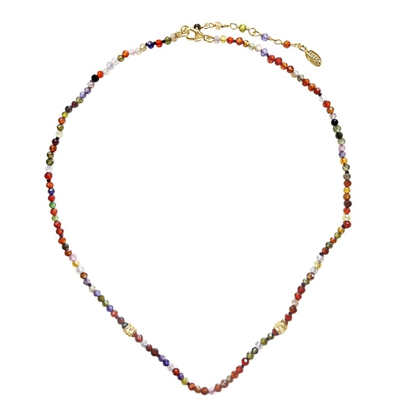 ISABEL GUARCH NOMS GOLD AND QUARTZ NECKLACE