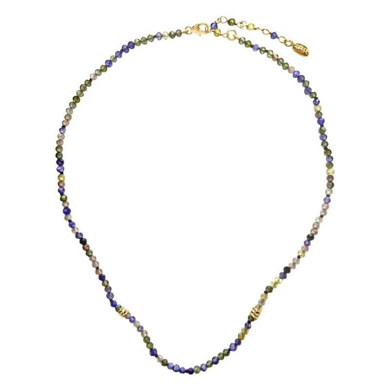 ISABEL GUARCH NOMS GOLD AND QUARTZ NECKLACE