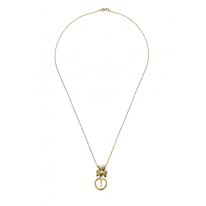 ISABEL GUARCH MODERNISMO 1903 GOLD NECKLACE
