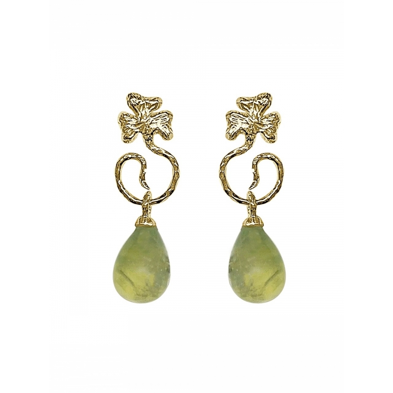 ISABEL GUARCH MODERNISMO 1903 GOLD EARRINGS