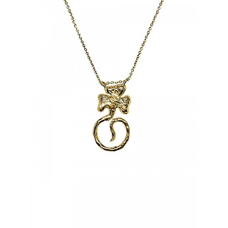 ISABEL GUARCH MODERNISMO 1903 GOLD NECKLACE