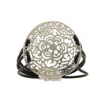Pulsera de plata de ley,...