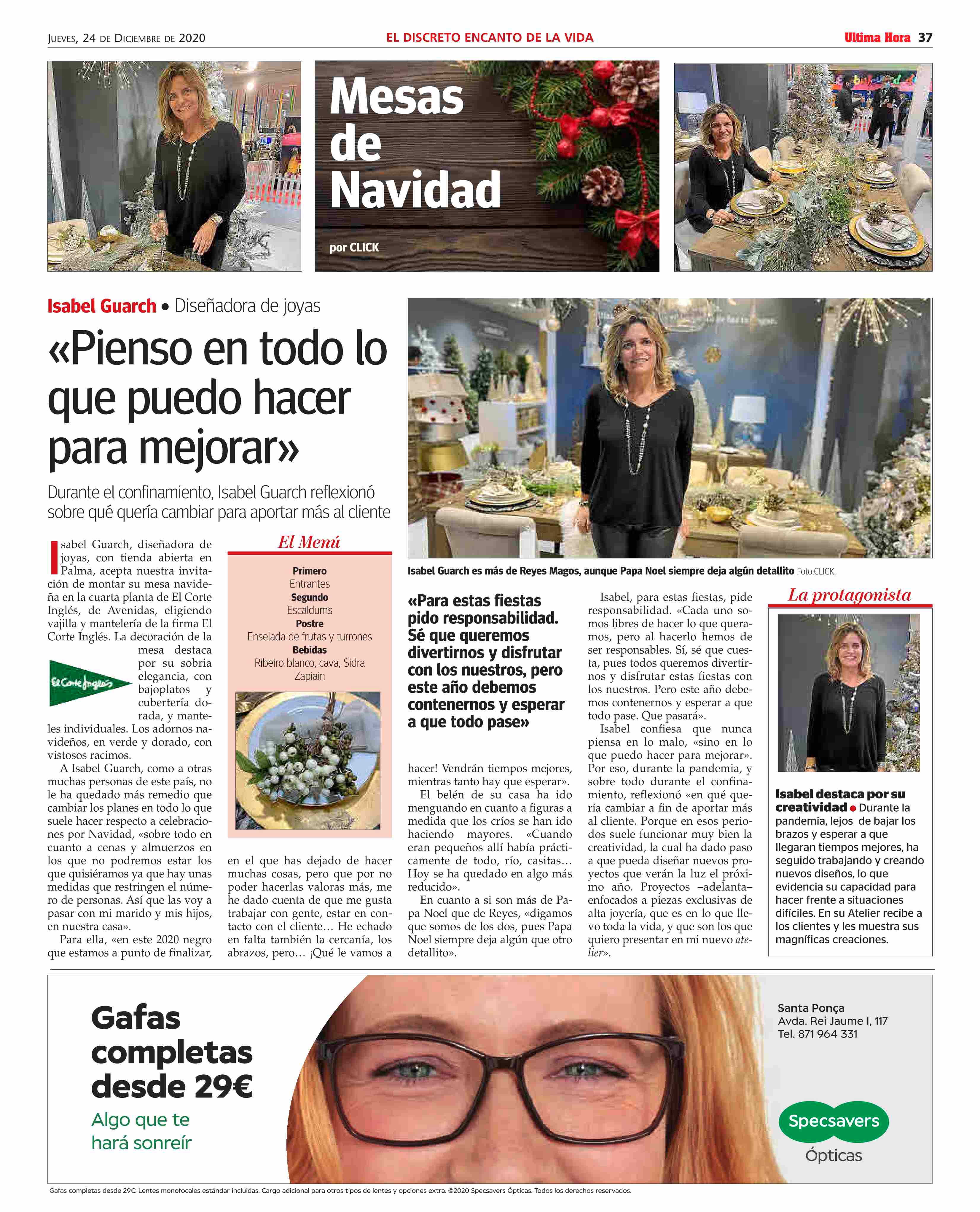 Periódico ÚLTIMA HORA diciembre 2020